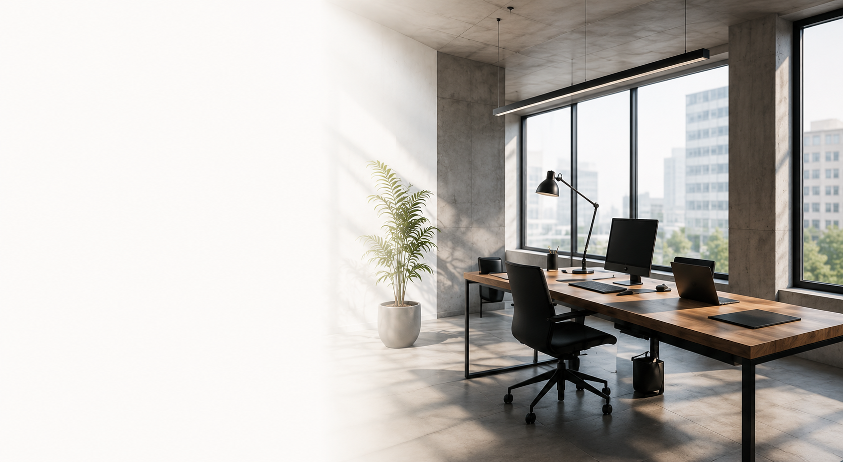 Modern workspace